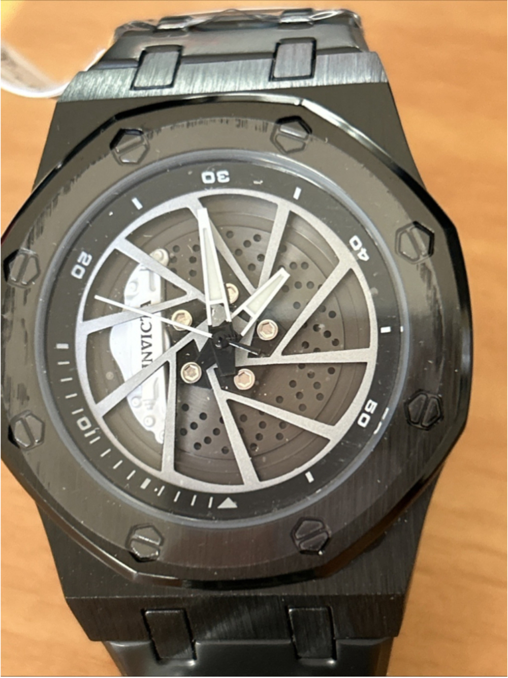Invicta #70037 Men's Contemporary Black Watch Singapore Movement